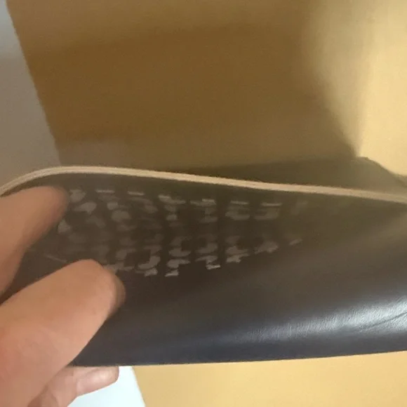 Vera Bradley Leather Navy Crossbody Bag - Picture 4 of 7